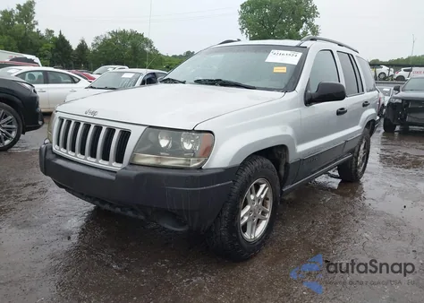 2004 Jeep Grand Cherokee Laredo z USA, uszkodzony, nr VIN 1J4GW48S64C132172